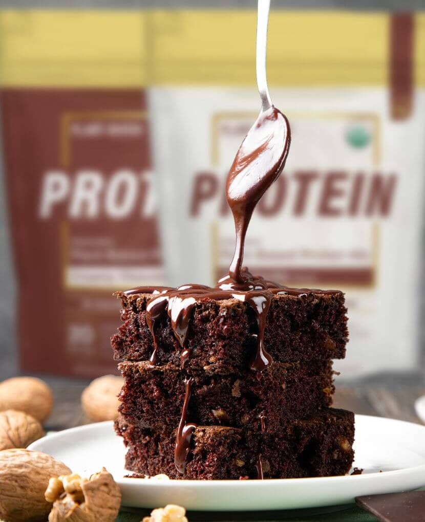 Satisfy Your Cravings With Our Fudgy Protein Collagen Brownies