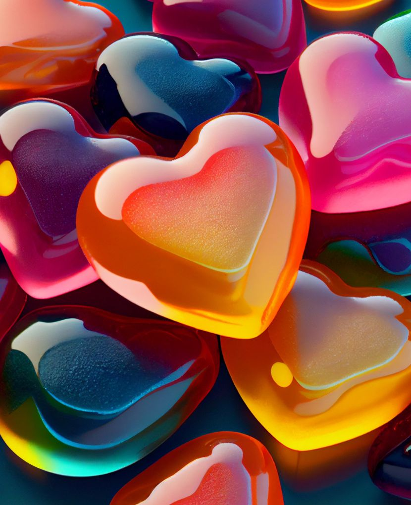Valentine's Day Gummies and Hydration Recipes