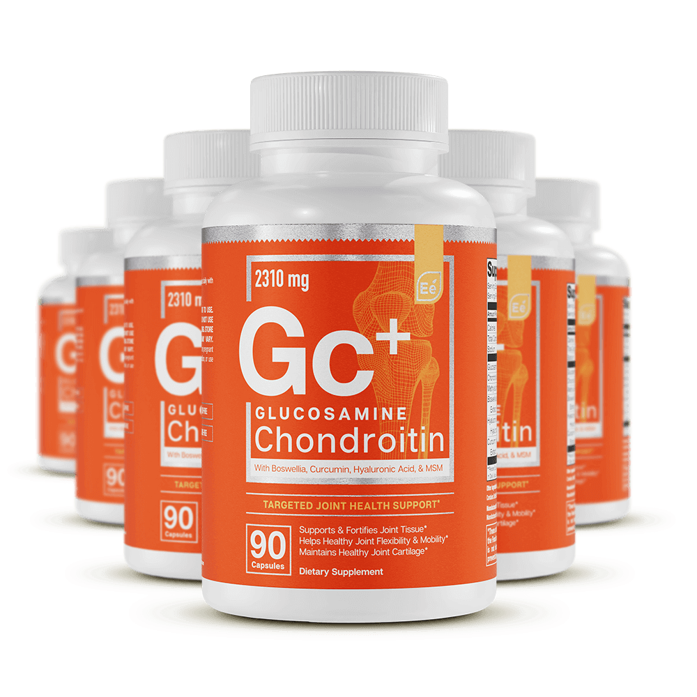 Essential Elements Glucosamine Chondroitin 2310 mg, 90 capsules for joint health support