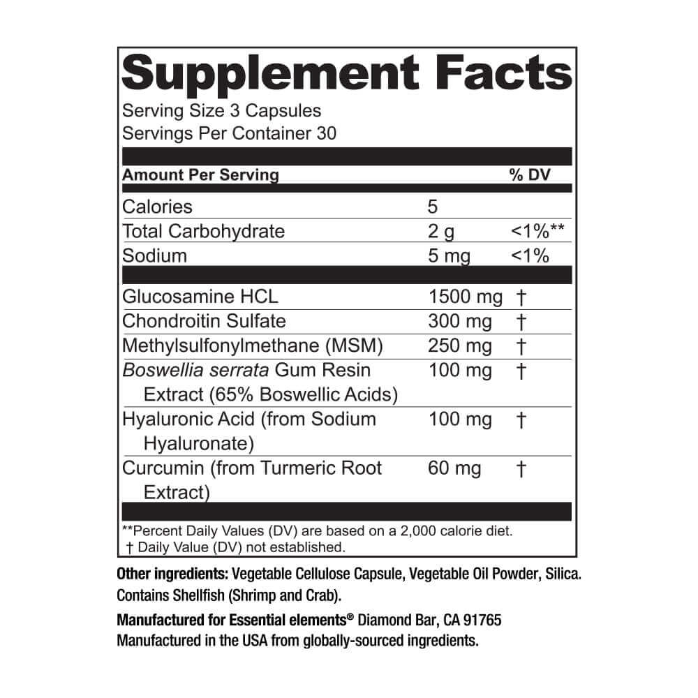 Glucosamine Chondroitin