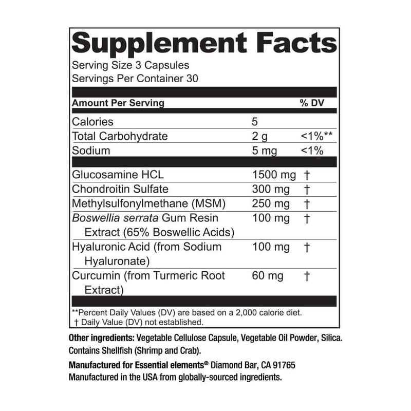 Glucosamine Chondroitin