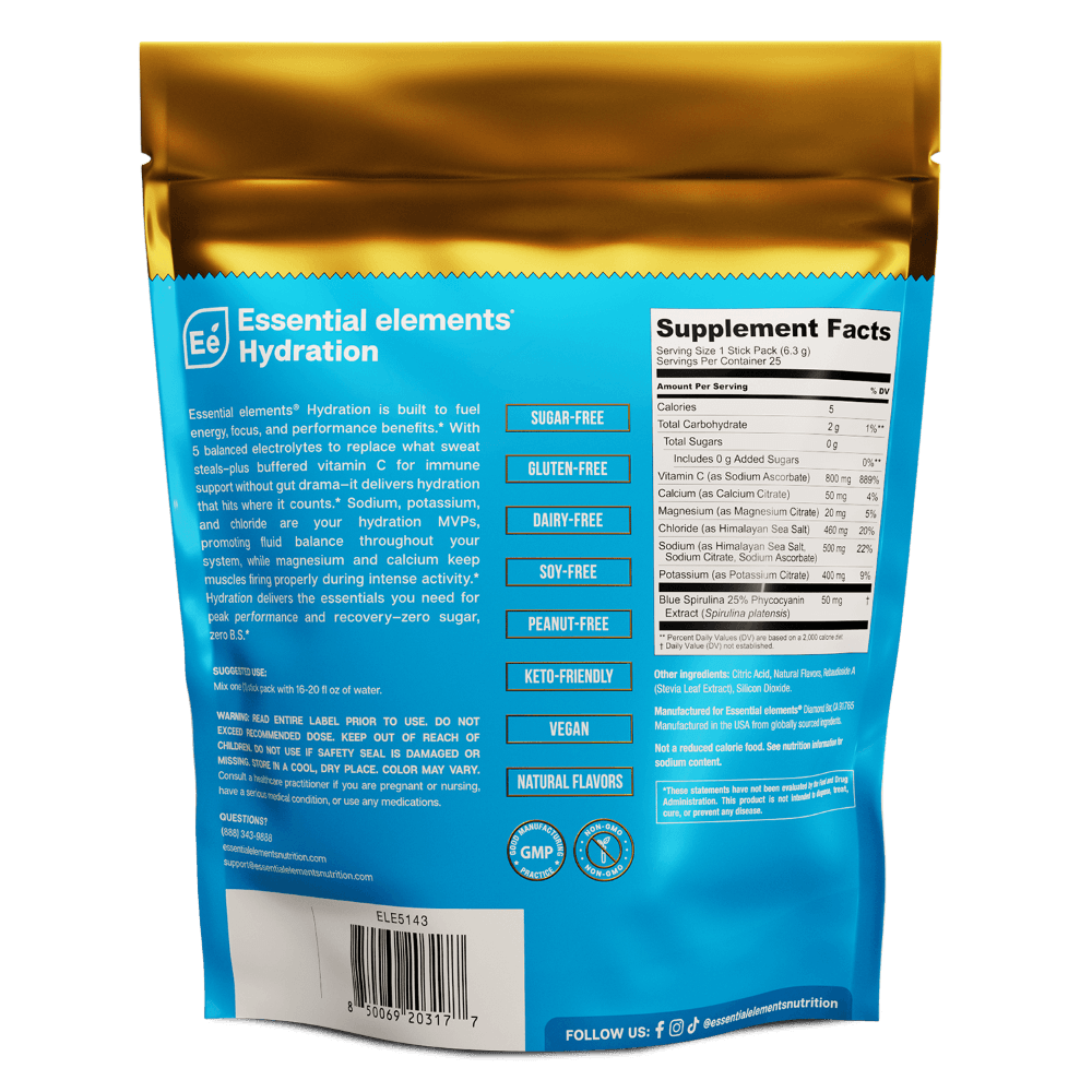 Hydration Blue Raspberry Lemonade 25 Count