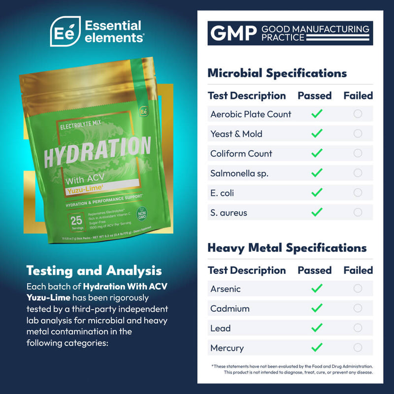 Hydration With ACV Yuzu-Lime 25 count