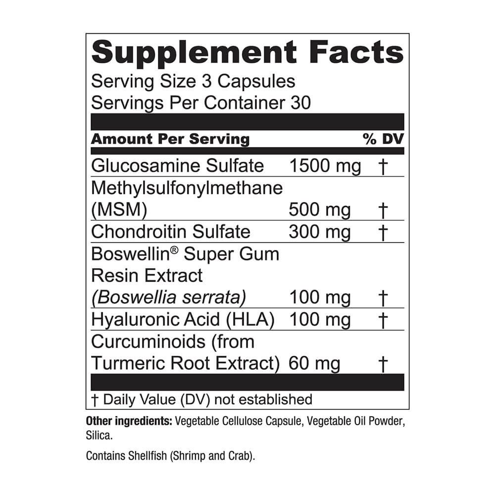 Glucosamine Chondroitin